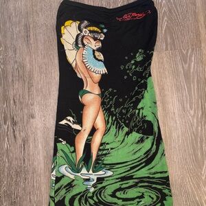 Ed Hardy by Christian Audigier Vintage dress